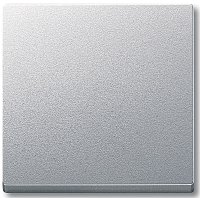 Лицевая панель Schneider Electric Merten System M для 1-кл. выключателя алюминий